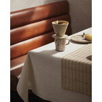 Marimekko Pieni Tiiliskivi table runner, 45 x 150 cm, linen - gold