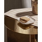 Marimekko Pieni Tiiliskivi placemat, linen - gold