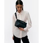 Marimekko Borsa a tracolla Neat Crossbody Unikko, S, verde scuro - nero, immagine decorativa