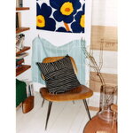 Marimekko Funda de cojín Piccolo, 50x50 cm, negro - algodón, imagen de decoración