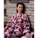 Marimekko Albornoz Pieni Unikko, ciruela - rosa claro, vista 2