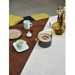 Marimekko Oiva - Tiiliskivi  teapot 0,7 L, terra - dark green