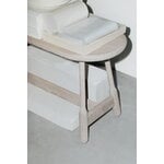 Massproductions Albert bench, white oiled oak