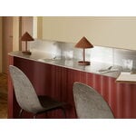 Mater Terra  portable lamp, coffee waste rust red, decoration image