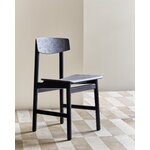 Mater Conscious Chair 3162, Buche schwarz - Coffee Waste Black
