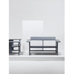 Mattiazzi MC10 Clerici 2-seater bench, grey, decoration image