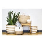 Mifuko Kiondo basket with handles M, natural