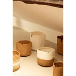 Mifuko Kiondo basket S, white, decoration image