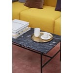 HAY Rebar sohvapöytä 80 x 49 cm, musta marmori