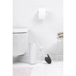 Brabantia Spazzola da toilette di ricambio MindSet, silicone, grigio scuro