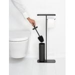 Brabantia MindSet WC-paperi- ja harjateline, mineral infinite grey, sisustuskuva