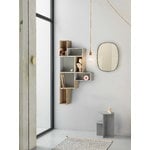 Muuto Mini Stacked 2.0, medium, oak/light grey