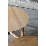 Møbel Copenhagen Lili lounge table, medium, 75 cm, oiled oak, decoration image