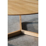 Møbel Copenhagen Lili lounge table, medium, 75 cm, oiled oak, decoration image