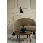 Innolux Tapio lampada da terra, nero - ottone, immagine decorativa