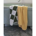 HAY Check bath towel, matcha