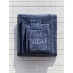 HAY Mono bath sheet, 100 x 150 cm, steel blue, decoration image