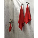 HAY Serviette de bain Mono, rouge coquelicot