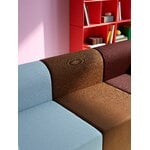 Montana Furniture Zweisitzer Sofa Paradigm, Nobel 66266 hellblau, dekorationsbild