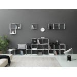 Montana Furniture Panton Wire Single kansilevy, syvyys 34,8 cm, 995 Black Marble
