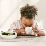 Skandino Moomin spoutless sippy cup, Moomintroll, decoration image