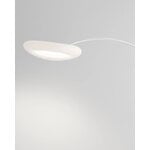 Stilnovo Mr. Magoo floor lamp, 2800K, dimmable, white, decoration image
