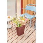 Muuto Linear Steel coffee table, 42 cm, grey, decoration image