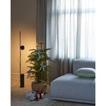 Muuto Post floor lamp, brown green, decoration image