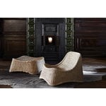 Sika-Design Chill lounge chair and stool, rattan