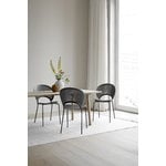 Fredericia Trinidad chair, grey stained and lacquered oak - flint