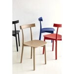 Nine Skinny side chair, matt lacquered oak, decoration image