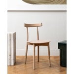 Nine Skinny side chair, matt lacquered oak, decoration image