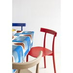 Nine Chaise Skinny, frêne teinté rouge, image décorative