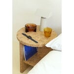 Nine Tee side table, round, natural cork, decoration image