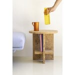 Nine Tee side table, round, natural cork, decoration image