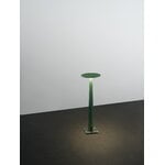 Nemo Lighting Portofino portable table lamp, emerald green - green marble