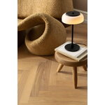 Nuura Blossi bordslampa, liten, svart - opal