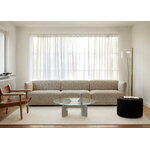 Fredericia Nami soffa, 3-sits, beige Zero 0001