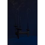 Nedre Foss Nunatak candelabra, black, decoration image