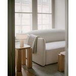 New Works Margin portable table lamp, white canvas, decoration image