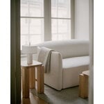 New Works Margin portable table lamp, white canvas, decoration image