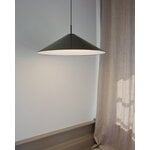 New Works Lampada a sospensione Brolly, 70 cm, nero anodizzato