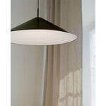 New Works Lampada a sospensione Brolly, 70 cm, nero anodizzato