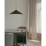 New Works Lampada a sospensione Brolly, 70 cm, nero anodizzato