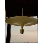 New Works Kantarell pendant lamp, 60 cm, nickel - white, decoration image