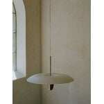 New Works Kantarell pendant lamp, 55 cm, nickel - white, decoration image