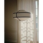 New Works Lampada a sospensione Kite, 55 cm, bianco - nero