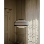 New Works Lampada a sospensione Kite, 55 cm, bianco - nero