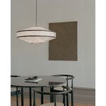 New Works Lampada a sospensione Kite, 75 cm, bianco - nero