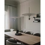 New Works Kantarell pendant lamp, 60 cm, nickel - white, decoration image